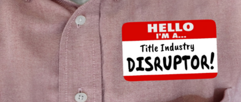 Why does everyone think it's easy to disrupt the title industry?