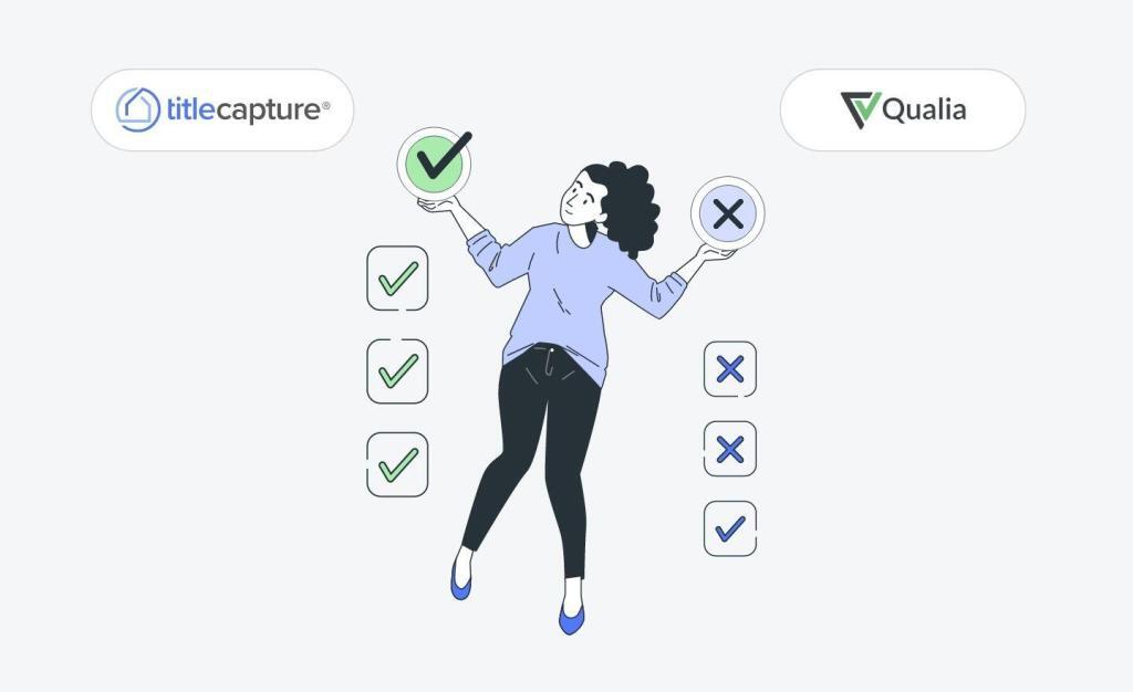How does TitleCapture compare to Qualia Connect?