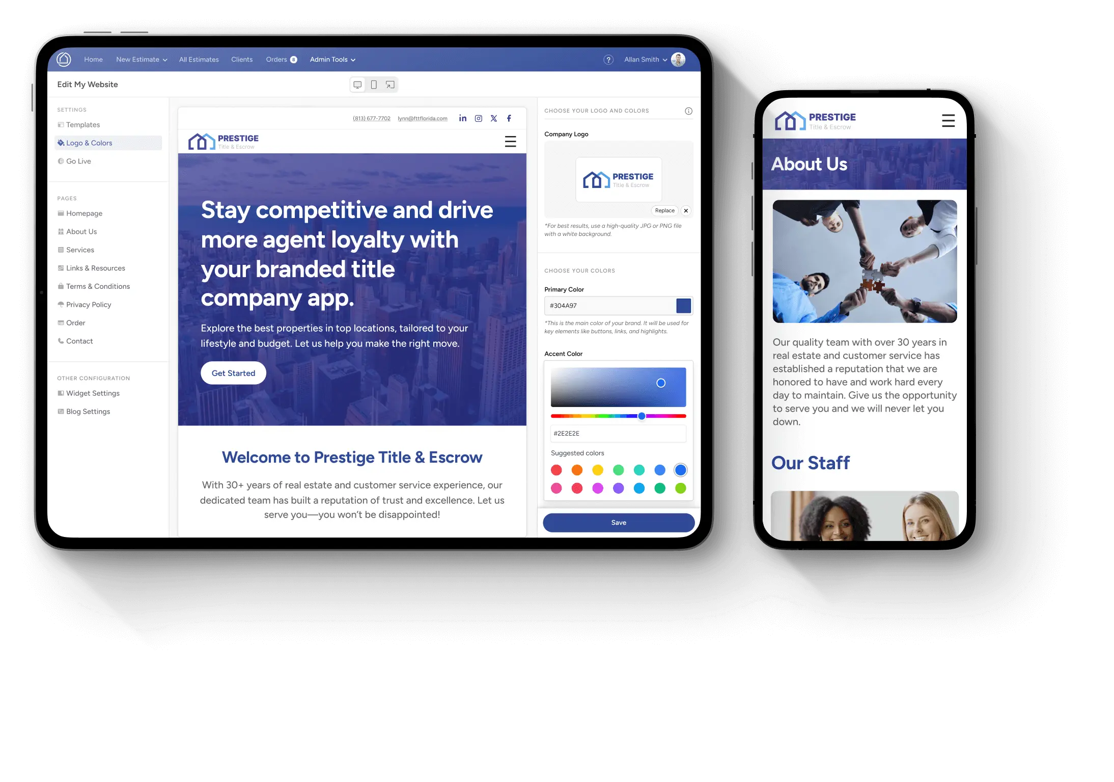 Website Builder - titlecapture.com
