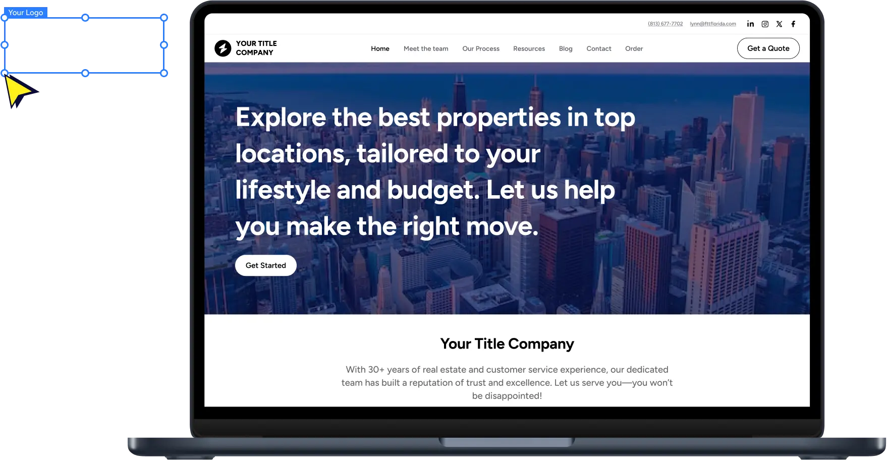 Title Capture Website-Builder